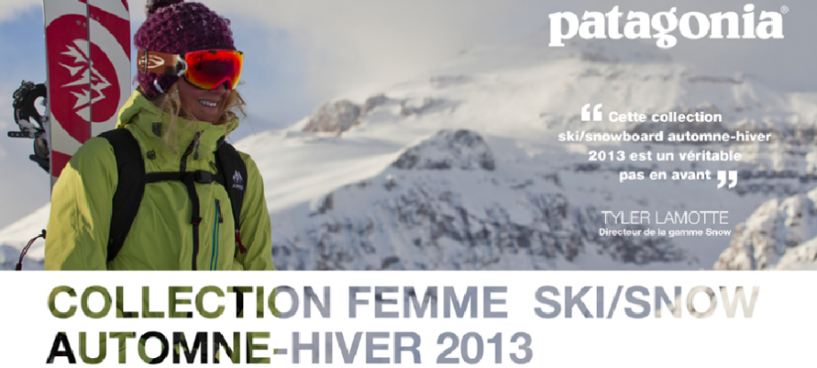 Collection Automne hiver 2013 Patagonia